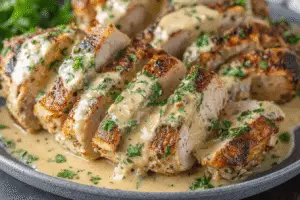 Melt In Your Mouth Caesar Chicken