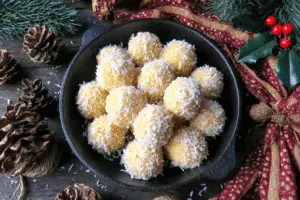 Pineapple Coconut Holiday Balls