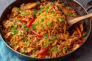 Chicken Ramen Stir Fry