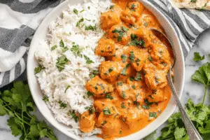 Coconut Chicken Rice Bowl Recipe