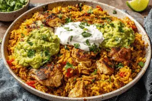 Chicken and Rice Taco