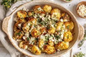 Crispy Baked Feta and Potato