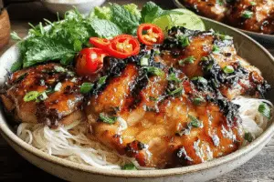 Vietnamese Grilled Lemongrass Chicken