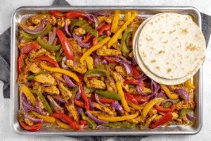 perfect chicken fajitas