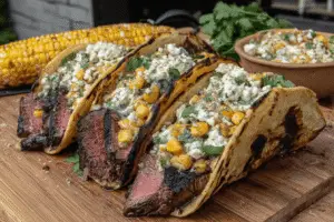 elote-inspired taco recipe