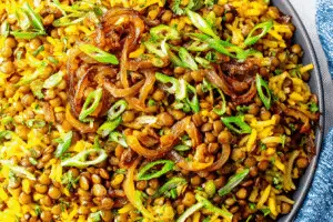 vegetarian mujadara