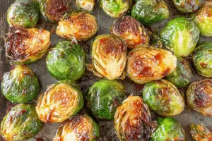 easy Asian Brussels sprouts