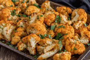 Delicious Roasted Cauliflower Bites