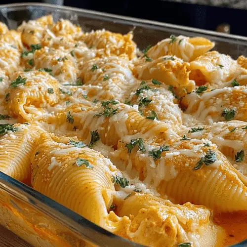 Buffalo Chicken Stuffed Shells Recipe
