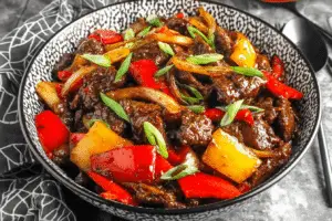 Black Pepper Beef Stir-Fry
