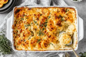 Cheesy Au Gratin Potatoes