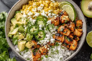 Honey Chipotle Chicken Bowls