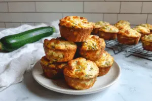 Cottage Cheese Zucchini Muffins