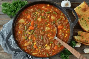 Delicious Hobo Stew