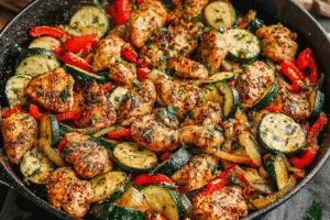 Chicken and Vegetable Skillet