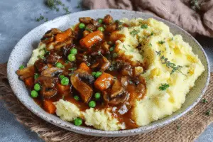 Vegan Mushroom Bourguignon