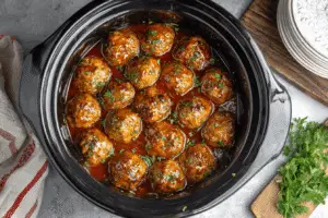 Sweet Chili Meatballs Crockpot