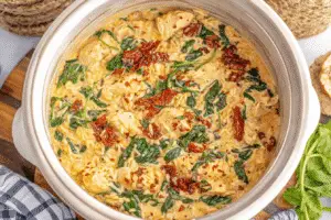 creamy chicken dinner