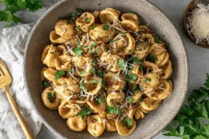 Vegan Caramelized Onion Pasta