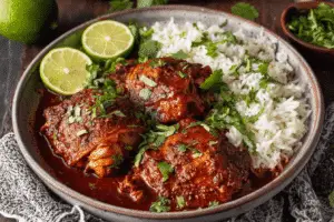 Chicken Adobo with Rice