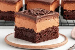 Chocolate Mousse Brownies