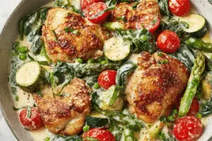 Delicious Chicken Primavera