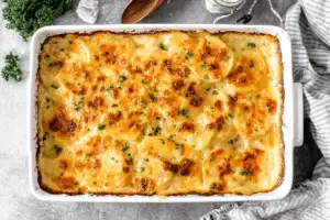 Creamy And Cheesy Au Gratin Potatoes