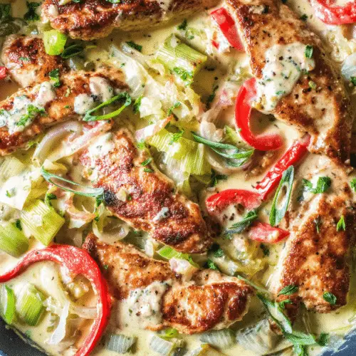 Creamy Chicken Pepperoncini Skillet Recipe