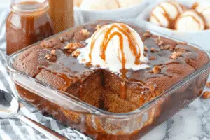 Delicious Pumpkin Pudding Cake