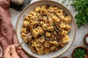 Delicious Caramelized Onion Pasta