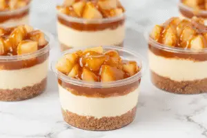 Caramel Apple Dessert Cups