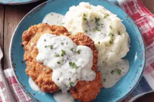 Chicken Fried Steak With Gravy