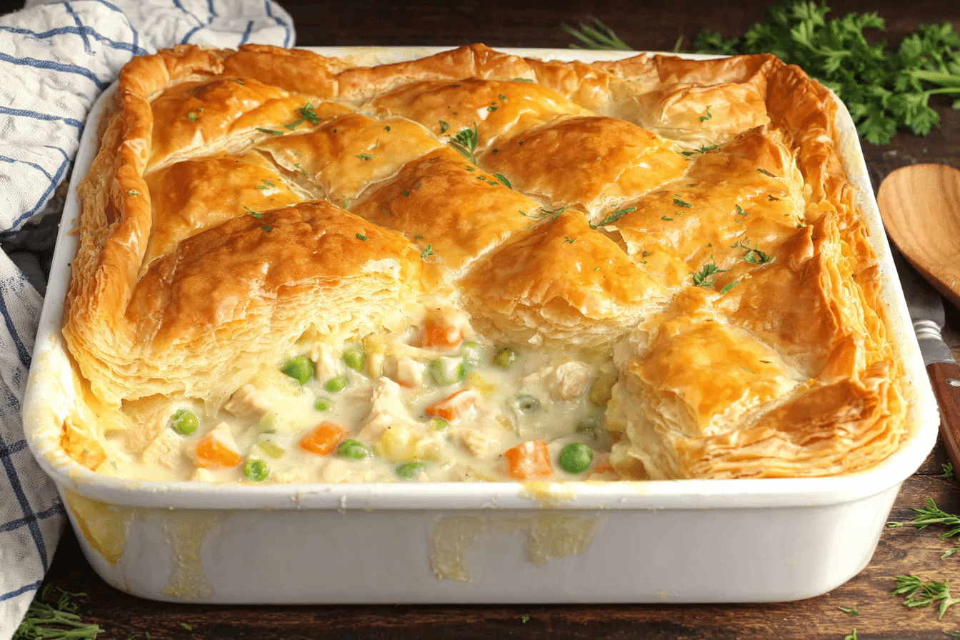Chicken Pot Pie Casserole Recipe