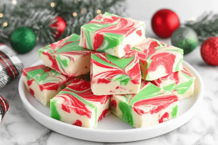 Christmas Swirl Fudge Recipe