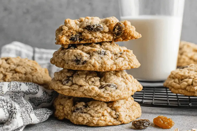 Classic Oatmeal Raisin Cookies Recipe