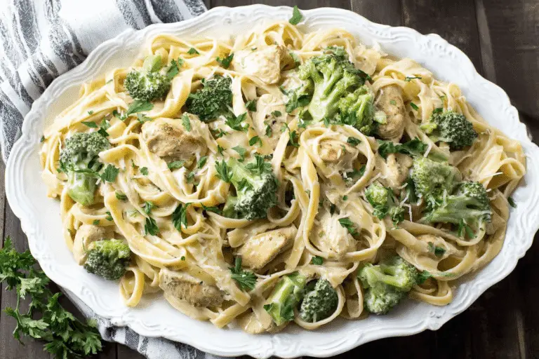 Creamy Broccoli Chicken Alfredo Recipe