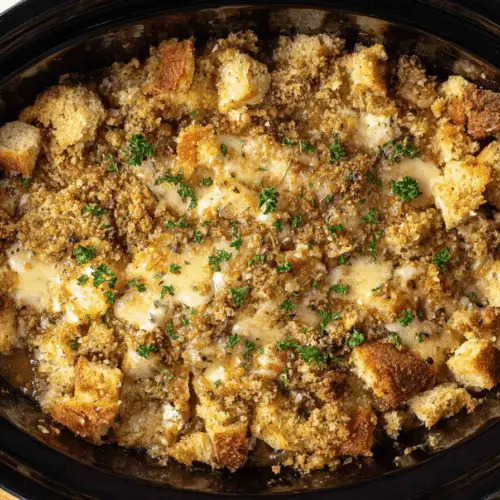 Crockpot Chicken and Stuffing Recipe