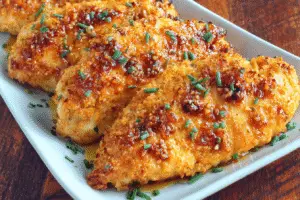 Crunchy Honey Garlic Chicken