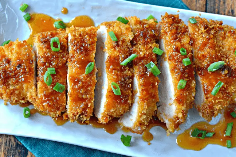 Crunchy Honey Garlic Chicken Recipe