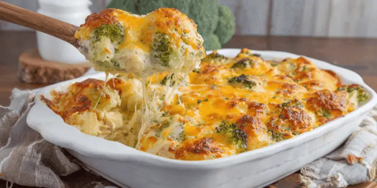 Baked Potato Chicken and Broccoli Casserole Recipe