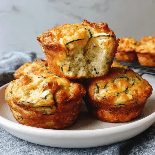 Cottage Cheese Zucchini Muffins Recipe