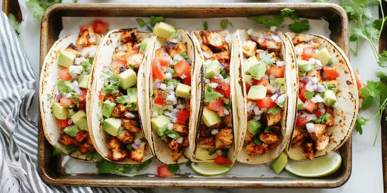 Easy Chicken Tacos Recipe