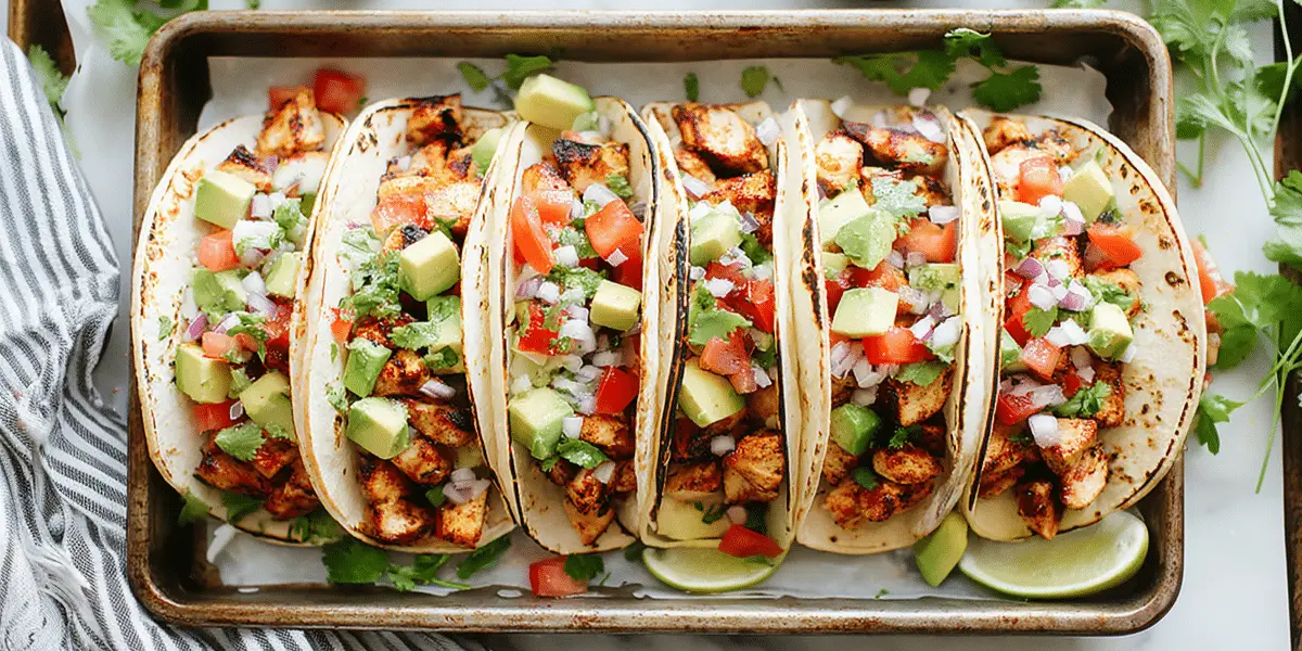 Easy Chicken Tacos Recipe