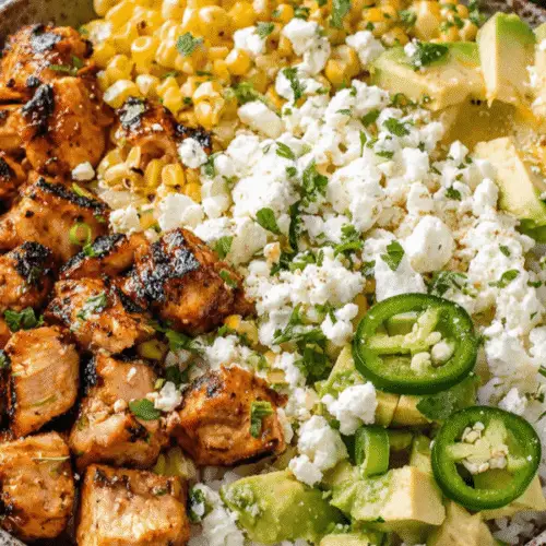 Honey Chipotle Chicken Bowls Recipe