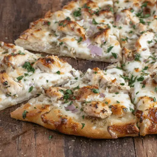 Garlic Chicken Pizza Recipe
