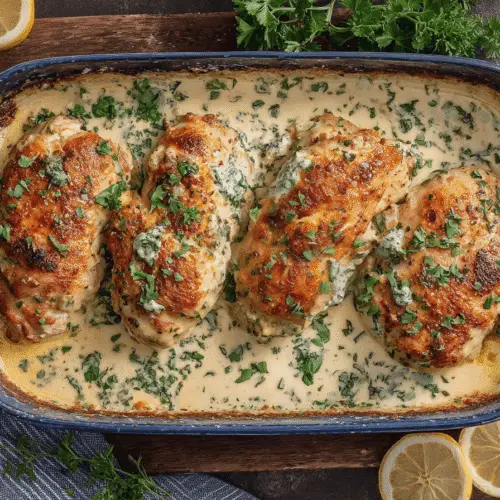 Melt In Your Mouth Caesar Chicken Recipe