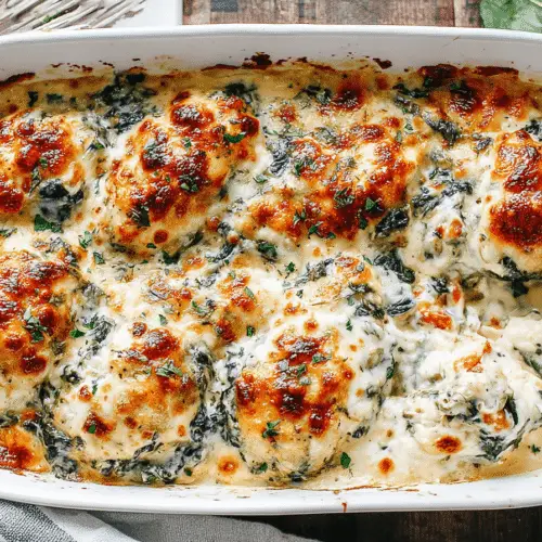 Spinach Chicken Casserole Recipe