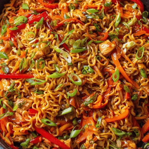 Chicken Ramen Stir Fry Recipe