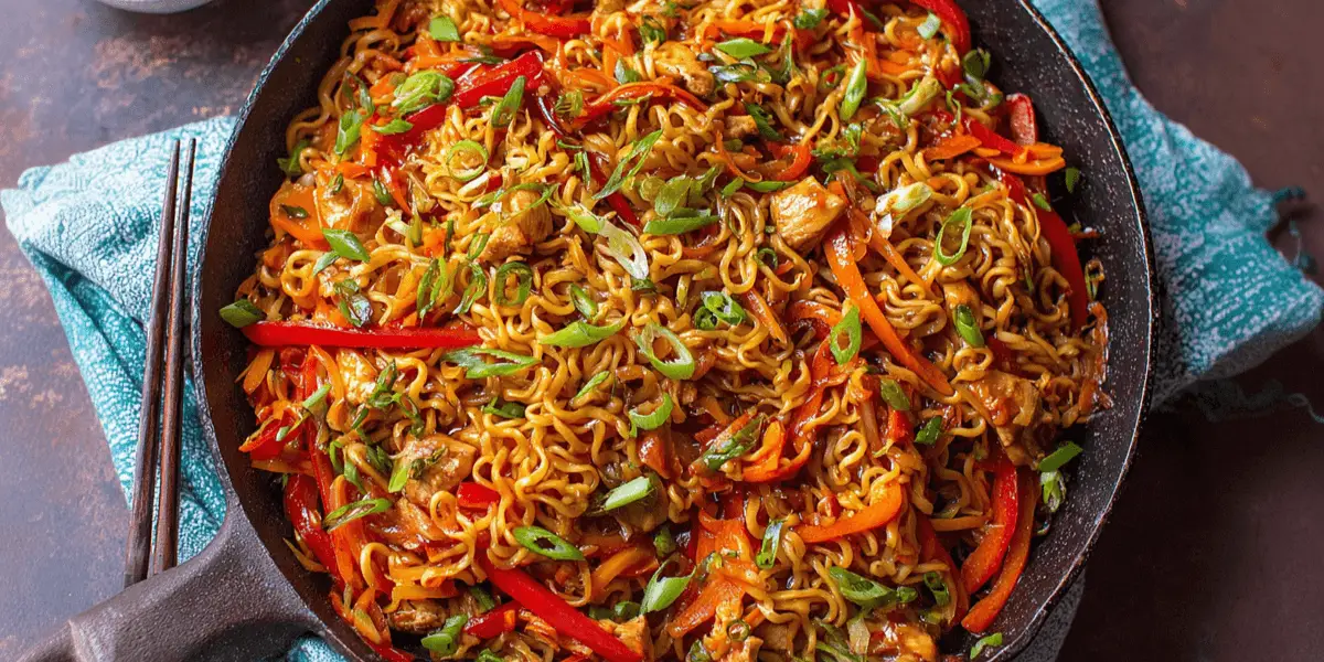 Chicken Ramen Stir Fry Recipe