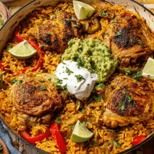 Chicken And Rice Taco Skillet Recipe